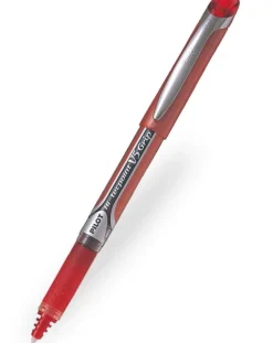 Pilot V5 Grip Hi-Tecpoint Rollerball Pen - Red