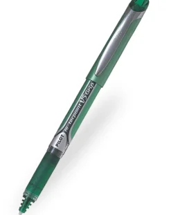 Pilot V5 Grip Hi-Tecpoint Rollerball Pen - Green