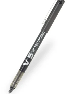 Pilot V5 Hi-Tecpoint Rollerball Pen - Black