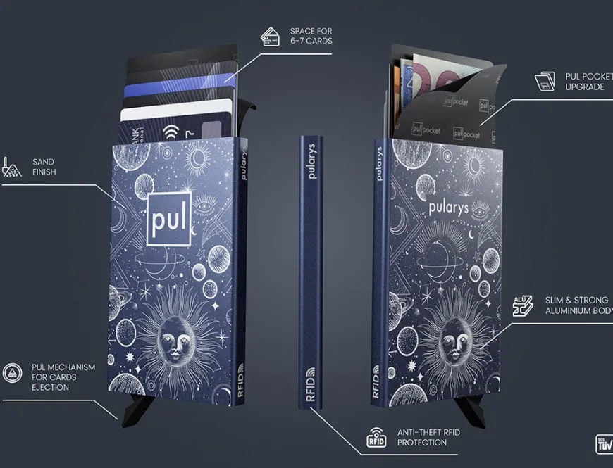 Pularys ZEN Adventure Stardust Credit Card Holder