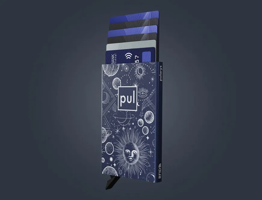 Pularys ZEN Adventure Stardust Credit Card Holder
