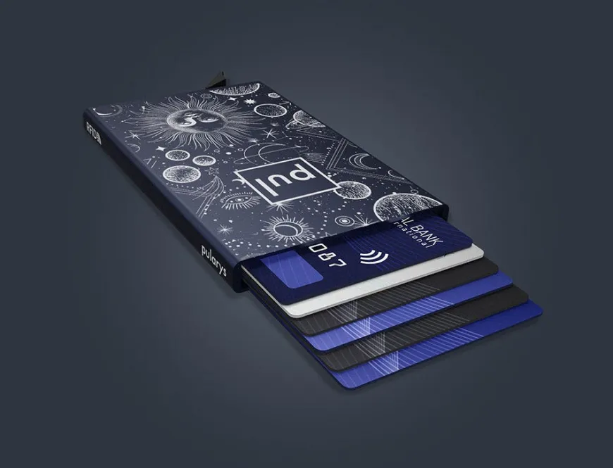 Pularys ZEN Adventure Stardust Credit Card Holder