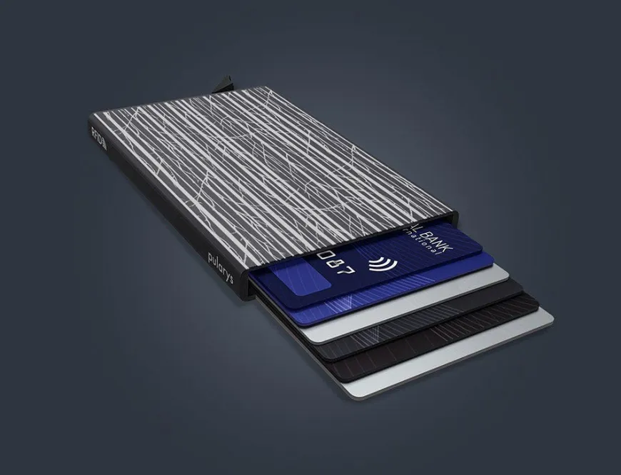 Pularys ZEN Adventure Winter Birches Credit Card Holder