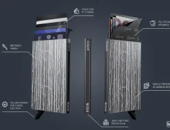 Pularys ZEN Adventure Winter Birches Credit Card Holder