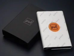 Pularys ZEN Brushed Black Credit Card Holder