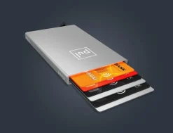 Pularys ZEN Silver Credit Card Holder