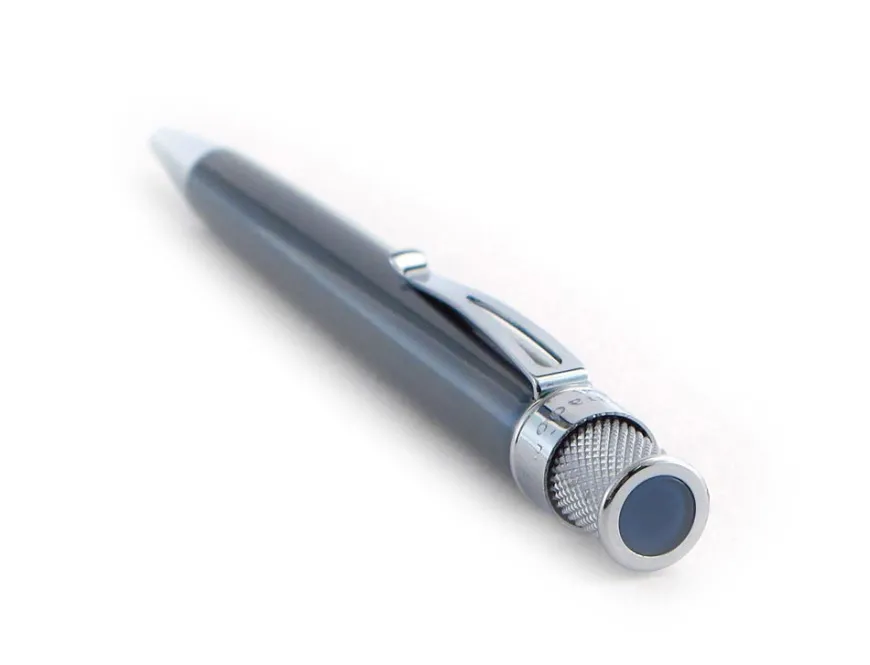 Retro 51 Tornado Classic Ice Blue Chrome Trim Rollerball Pen