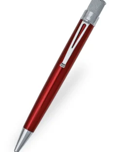 Retro 51 Tornado Classic Red Chrome Trim Rollerball Pen