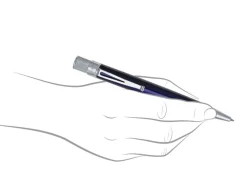 Retro 51 Tornado Classic True Blue Chrome Trim Rollerball Pen