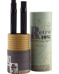 Retro 51 Tornado Stealth Rollerball Pen & Mechanical Pencil Set