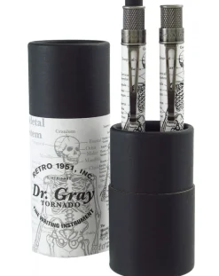 Retro 51 Tornado Vintage Dr. Gray Rollerball Pen & Mechanical Pencil Set