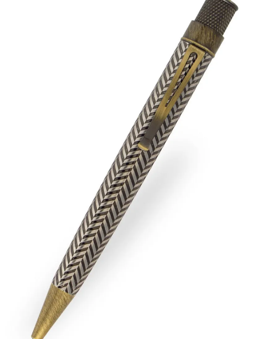 Retro 51 Tornado Vintage Metalsmith Roosevelt Rollerball Pen