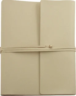 Saffiano Extra Large Leather Photo Album - Ivory