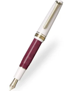 Sailor Pro Gear Slim Mini Rencontre Bordeaux Fonce Fountain Pen
