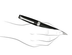 Sailor Pro Gear Slim Sapporo Black Rhodium Trim Ballpoint Pen