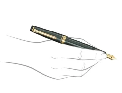 Sailor Pro Gear Slim Shikiori Metallic Green Fountain Pen