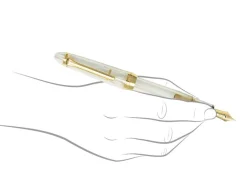 Sailor 1911S Demonstrator Gold Trim Fountain Pen