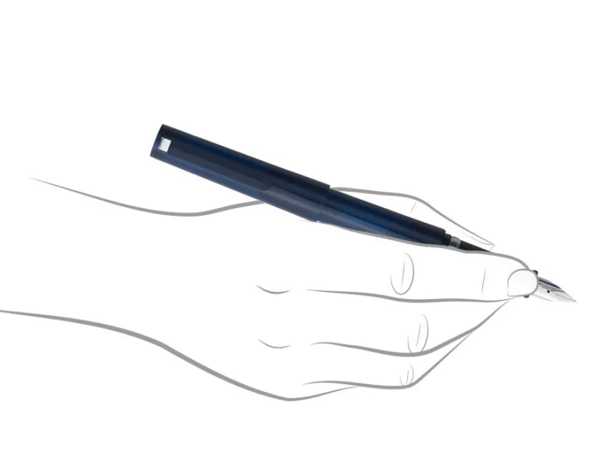Sailor TUZU Adjust Translucent Navy Fountain Pen