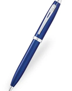 Sheaffer 100 Blue Lacquer Ballpoint Pen