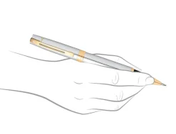 Sheaffer 300 Bright Chrome Gold Trim Rollerball Pen