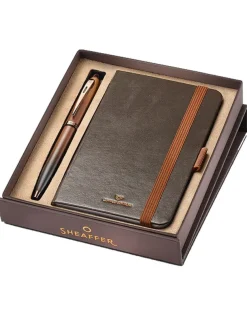 Sheaffer 100 Coffee Edition Ballpoint Pen & Pocket Notebook Gift Set