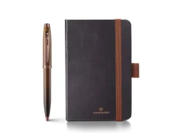 Sheaffer 100 Coffee Edition Ballpoint Pen & Pocket Notebook Gift Set