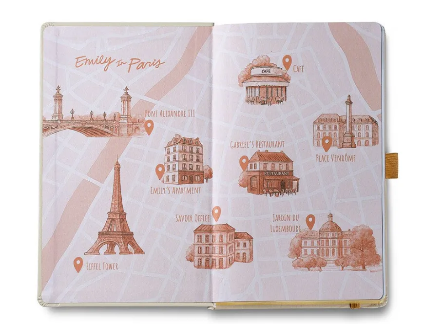 Sheaffer Emily In Paris Special Edition Eiffel Tower A5 Beige Notebook