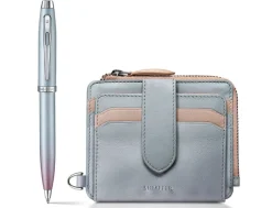 Sheaffer 100 Expressions Pearlised Gradient Ballpoint Pen & Zipper Wallet Gift Set
