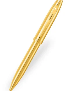 Sheaffer 100 Glossy PVD Gold Ballpoint Pen