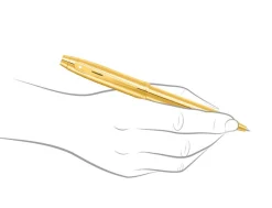 Sheaffer 100 Glossy PVD Gold Ballpoint Pen