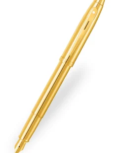 Sheaffer 100 Glossy PVD Gold Fountain Pen