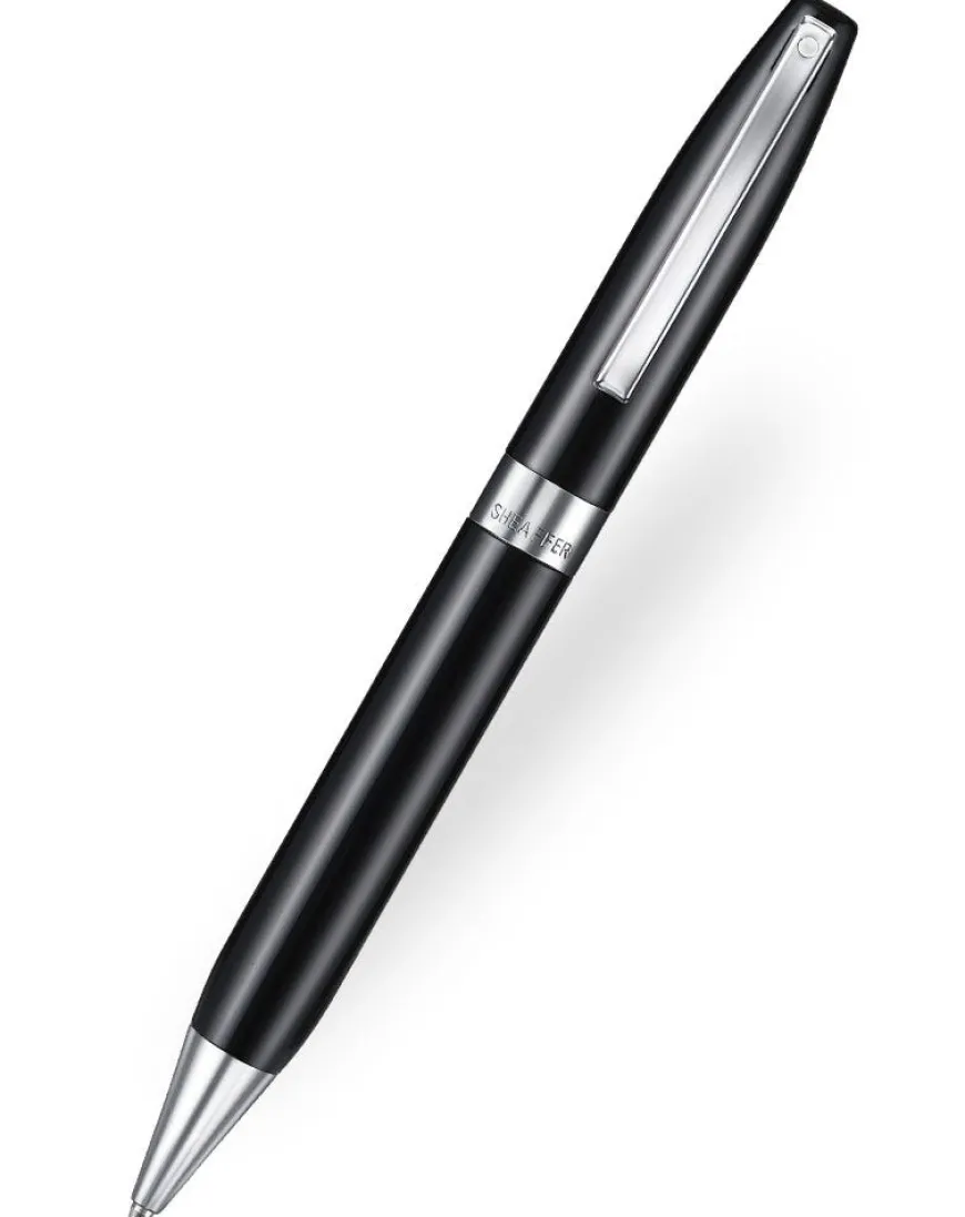 Sheaffer Legacy Glossy Black Chrome Trim Ballpoint Pen