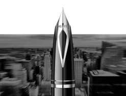 Sheaffer Legacy Glossy Black Chrome Trim Fountain Pen