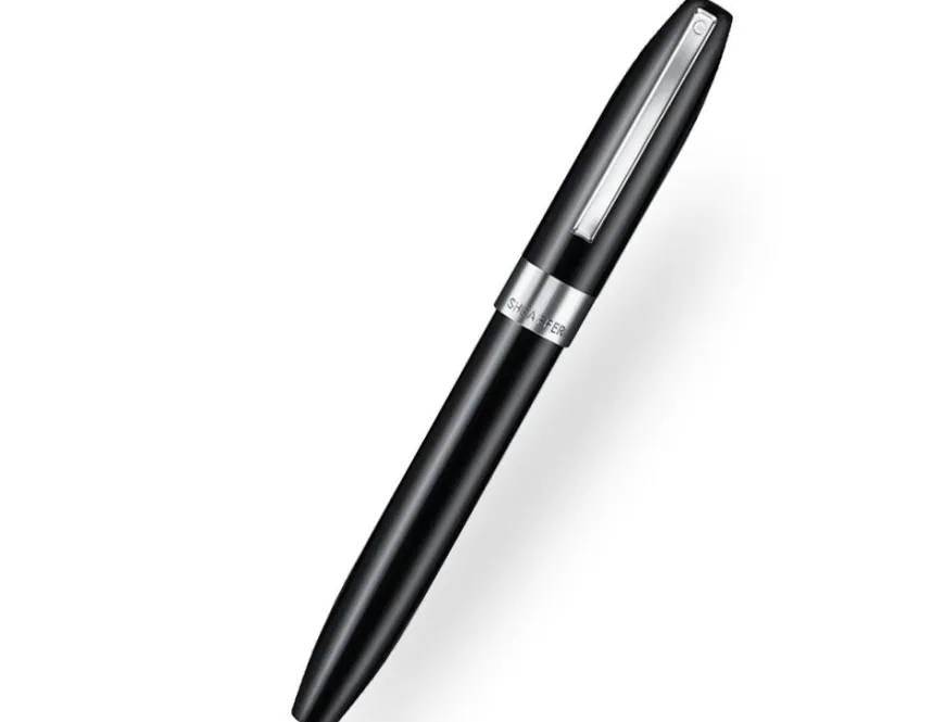 Sheaffer Legacy Glossy Black Chrome Trim Fountain Pen