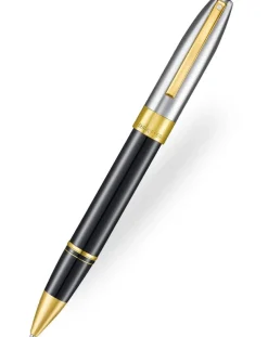 Sheaffer Legacy Glossy Black & Chrome Bi-color Rollerball Pen