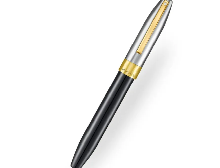 Sheaffer Legacy Glossy Black & Chrome Bi-color Rollerball Pen
