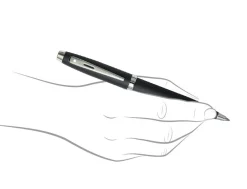 Sheaffer 100 Matte Black Chrome Trim Ballpoint Pen