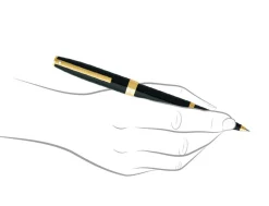 Sheaffer Sagaris Glossy Black Rollerball Pen