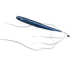 Sheaffer 100 Satin Blue Ballpoint Pen