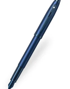 Sheaffer 100 Satin Blue Fountain Pen