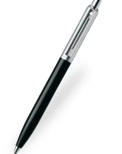 Sheaffer Sentinel Black Chrome Trim Ballpoint Pen