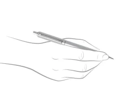 Sheaffer Sentinel Brushed Chrome Trim Ballpoint Pen