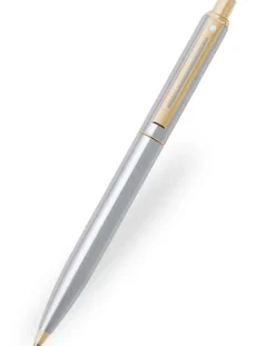 Sheaffer Sentinel Brushed Gold Trim Ballpoint Pen