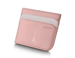 Sheaffer Sentinel Special Edition Emily In Paris Matte Pink Ballpoint Pen & Leather Credit Card Holder Gift Set