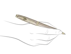 Sheaffer 100 Special Edition Emily In Paris Champagne Gold Ballpoint Pen