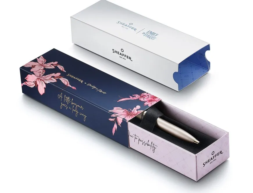 Sheaffer 100 Special Edition Emily In Paris Champagne Gold Ballpoint Pen