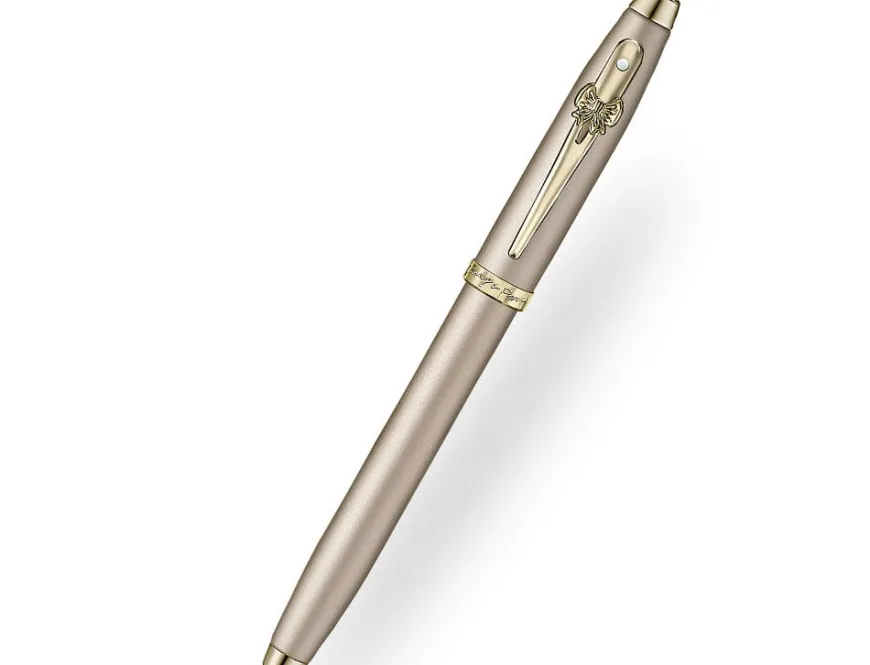 Sheaffer 100 Special Edition Emily In Paris Champagne Gold Rollerball Pen