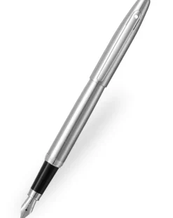 Sheaffer VFM Brushed Chrome Fountain Pen