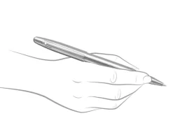 Sheaffer VFM Brushed Chrome Rollerball Pen