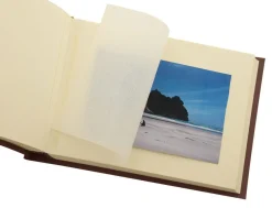 Sorrento Large Leather Photo Album - Chocolate